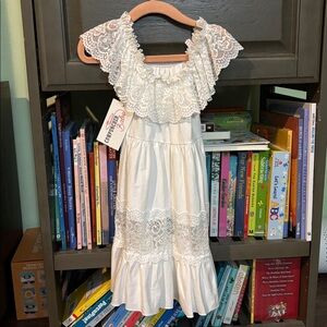 White Lace Maxi Dress